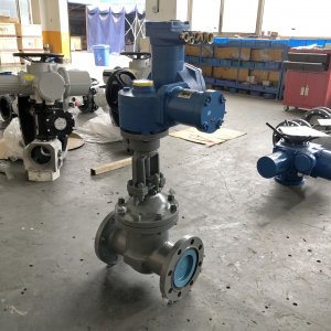 礦用電動(dòng)閥門MKZ941H-40 DN150防爆（礦山、冶