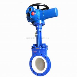 電動刀閘閥DMZ973X-10Q   DN200泥漿、空氣、渣