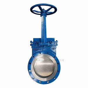 手動刀閘閥DN65，DN80，DN150鑄鋼10公斤