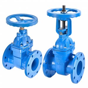 球墨鑄鐵閘閥Z41T-1.6Q,DN300含配對法蘭、螺