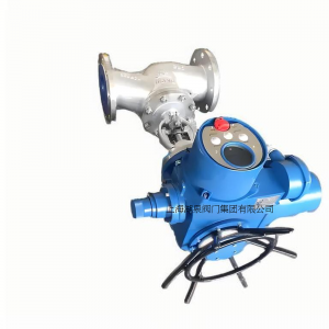 電動截止閥J941H-64  DN150（耐磨、耐高溫、