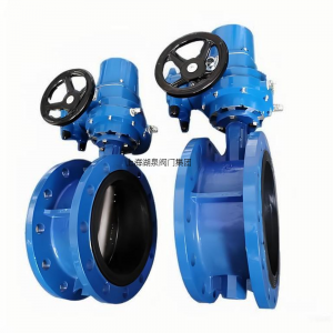 dn200大口徑電動(dòng)軟密封蝶閥